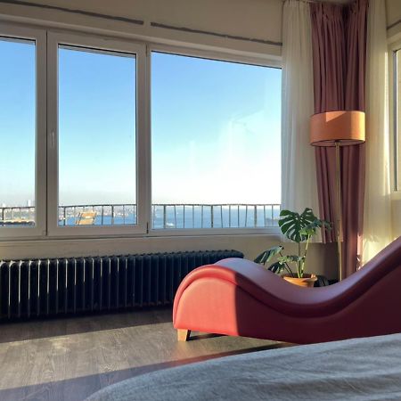 イスタンブールArt Loft , 270* Full Sea View In Cihangirアパートメント エクステリア 写真