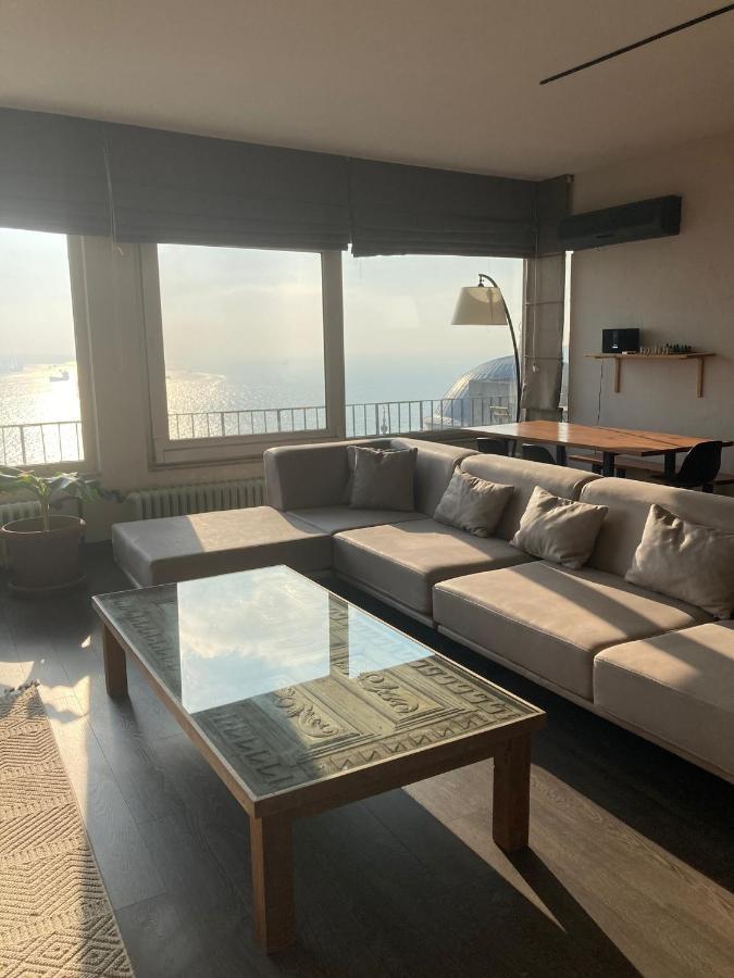 イスタンブールArt Loft , 270* Full Sea View In Cihangirアパートメント エクステリア 写真
